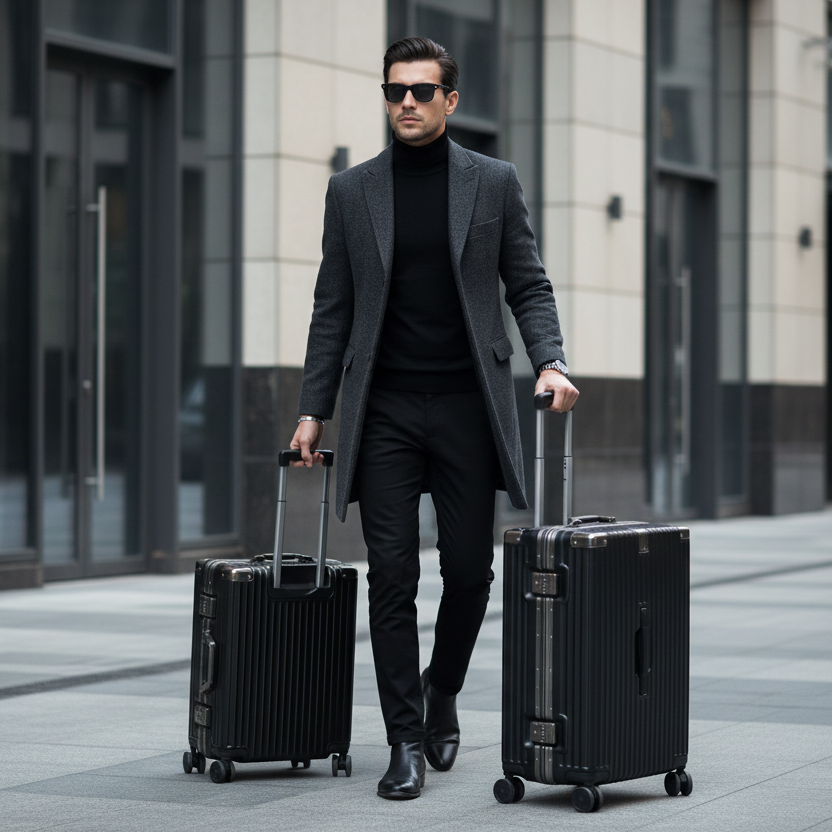 RAMZANO TITANIUM TRAVEL CASE – 2 PCS SET