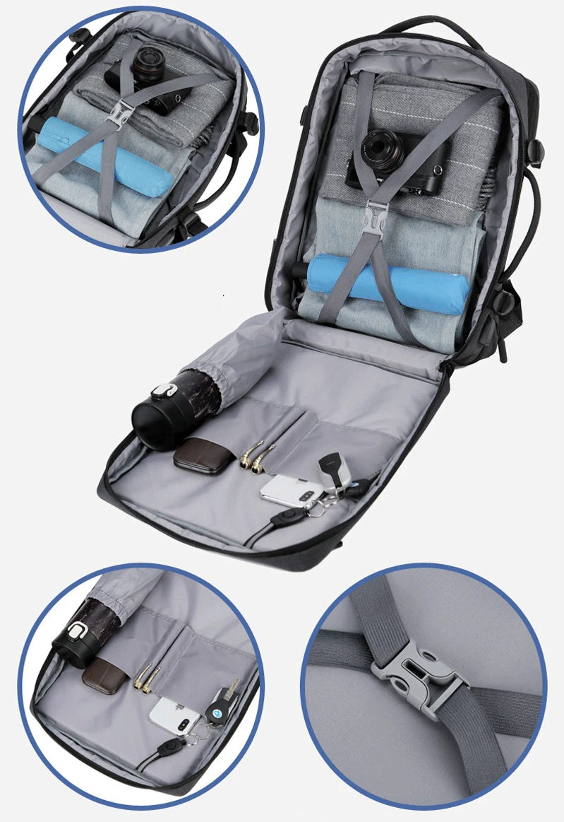 RAMZANO® | DEXOR™ Sac à Dos Cabine Structuré