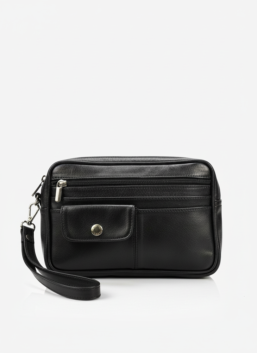 RAMZANO® | DARIO Pochette Cuir Premium