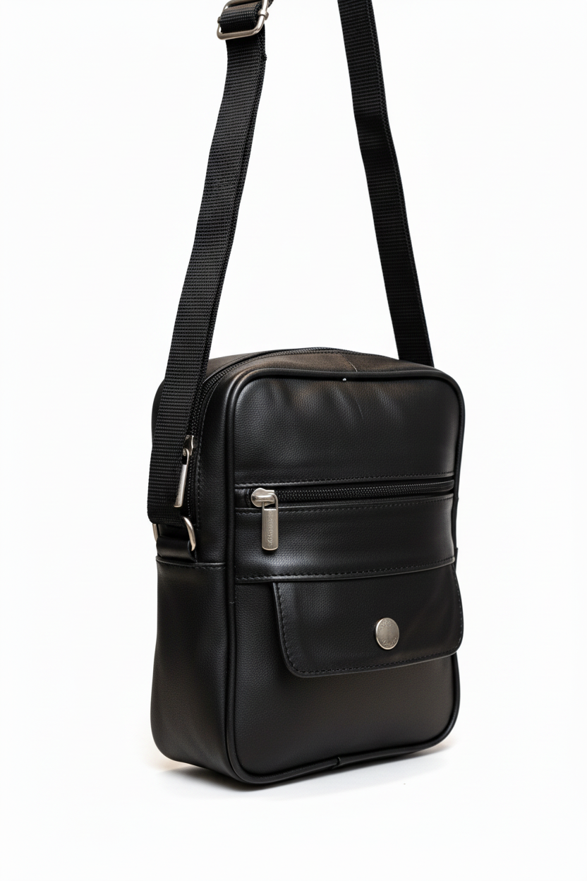 RAMZANO®| ENRICO MZ-Pochette Bandoulière en Cuir